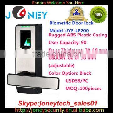 cheap Rugged ABS Plastic Casing biometric fingerprint door lock