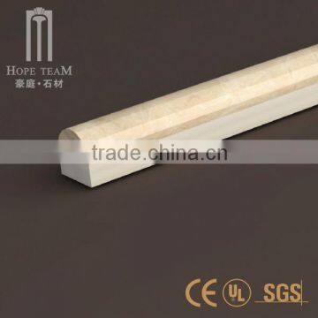 New design Marble moulding wall skirting steps in table skirting