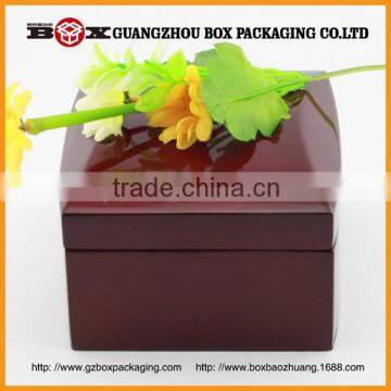 Luxury High End Lacquered Wooden Jewelry Box,Glossy Jewellery Display Box Wood,Costom Jewelry Packaging For Girl