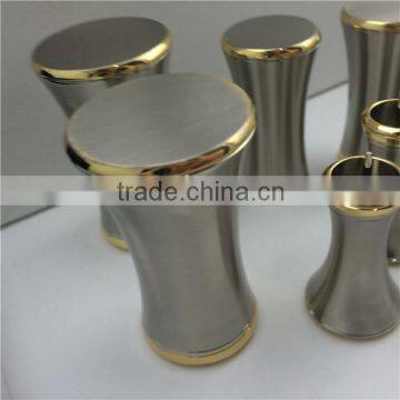Stainless steel parts twocolor plating Double color electroplating Chrome & gold plating