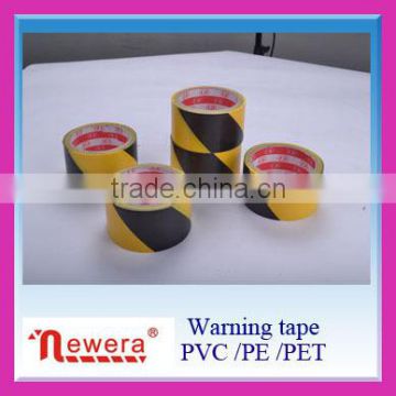 High Visibility Yellow and black color cable warning tape