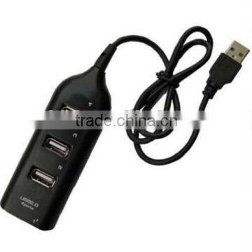 High Speed 4 Port Mini USB 2.0 HUB Adapter For Laptop PC 480Mbps photo-2