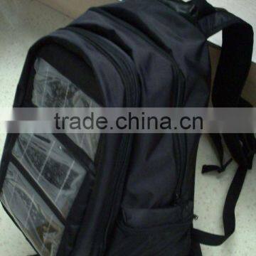 solar charging backpack/solar energy bag/solar laptop backpacks(OEM/ODM)--KA-SBP041