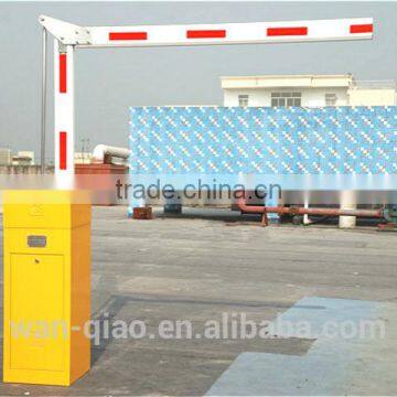 Remote control car parking barrier With Folding Pole for controlling vehicle entry