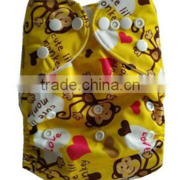 2016 New Naughty Baby Cloth Diapers With Printed Design,Sleep Baby Diaper,Cheap Baby Product