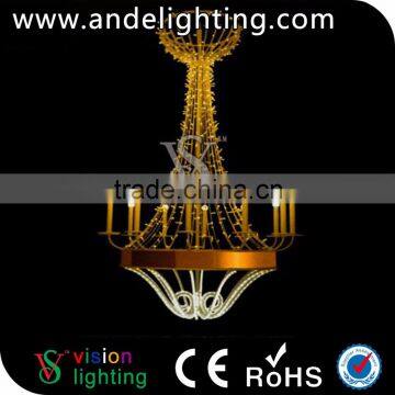 3D candle wedding stage decoration Christmas light