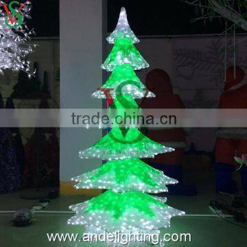 Outdoor acrylic motif tree light LED sculpture light decorations led cherry blossom tree light