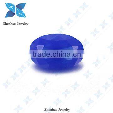 loose nano stone oval cut spinel blue nano gemstone