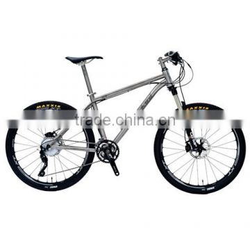 hot sale 26inch titanium bicycle MTB mountain bike bicycle 30speed XT SETS XS800