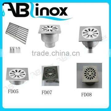 ABLinox stainless steel floor drain
