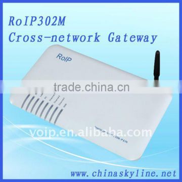 RoIP 302M/Cross network gateway/sip gateway/roip gateway