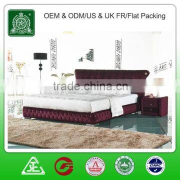 L13074 OEM ODM Flat Packing King Size Classic Mattress Fabric Bed photo-6