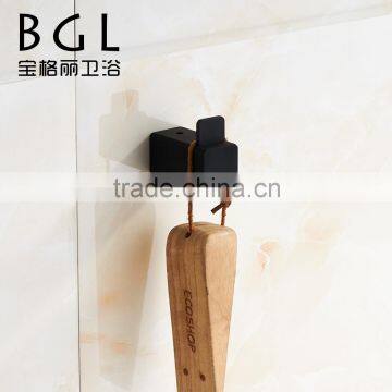 20835 elegant black bathroom accessories set durable robe hook