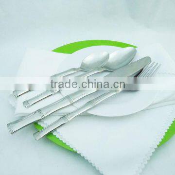 Stainless Steel Bamboo Cutlery