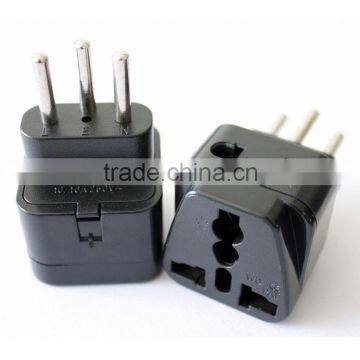 New products 2016 Twin 2 ways sockets Euro Eu to Swiss plug adapter, 2 way connector, germany to swiss adapter plug CE ROHS