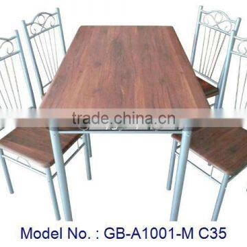 Metal Dining Chair, Dining Table, Modern Dining Set, Metal Furniture, Dining Room Set