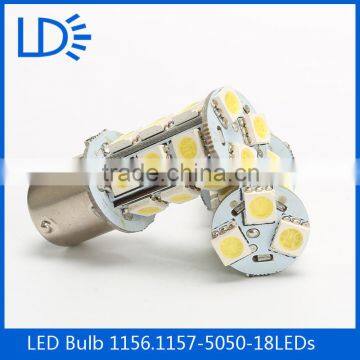 Super Bright 18 leds 1156.1157 Led Car turn light brake Auto Led bulbs Light 5050smd