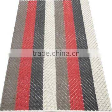 Modern design flat weave wool rug