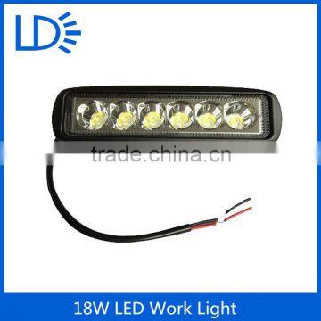 waterproof 12v led tractor work light IP67 18w led flood work light