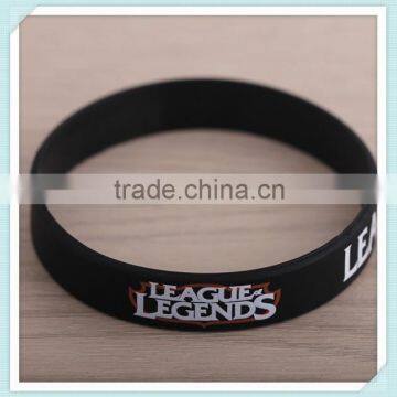 Promotional Logo Printed Colorful Silicone Wristband