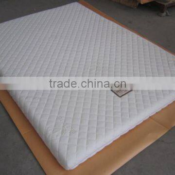 Compressed Roll up Knitted Fabric Removable Zipper off Cover Memory Foam Topper