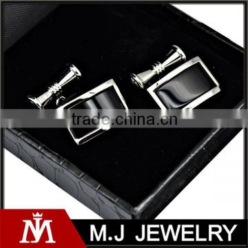 Trendy Silver Tone Men Cufflinks 2015