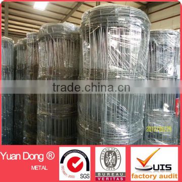 Factory direct sale galvanized guard field farm fence/cheap field fence