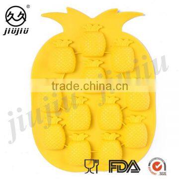 Pineapple Ananas Shape Silicone Ice Cube Tray Mold