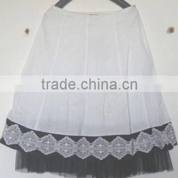 woven skirt