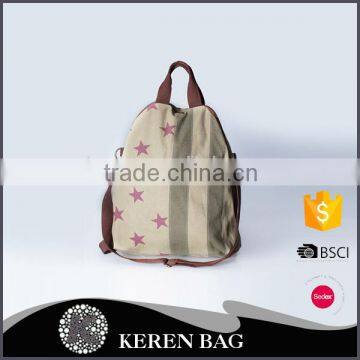 HotSelling fashion korean style backpack military