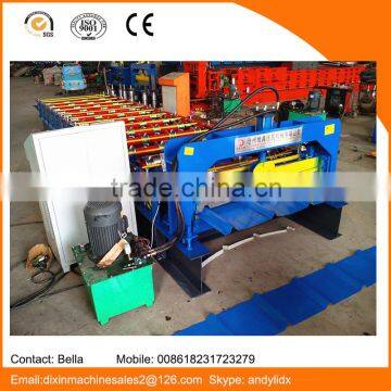 China Full automatic steel cold trapezoidal trapezoidal roll forming machine for wall tile from Zhongtuo/FX/Dixin sales