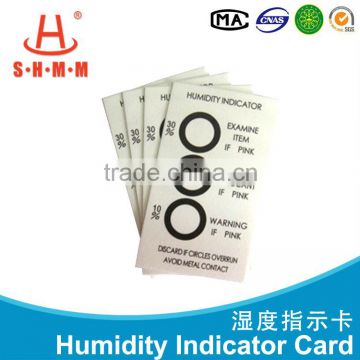 5%-60%cobalt free humidity indicator label for PCB LED IC