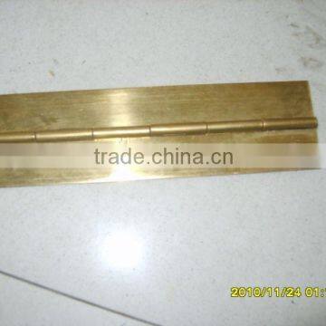 1.2mm thickness 30mm long gold plated piano hinge