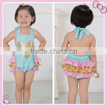 Wholesale baby romper with pom pom trim,baby clothes manufacturers usa