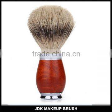 Birch WoodShave Brush silvertip badger shave brush Creat Rich Lather