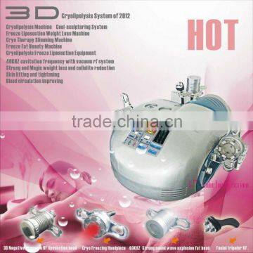 50 / 60Hz 3D Cryolipolysis & Body Shaping Ultrasound Machine Slimming Machine