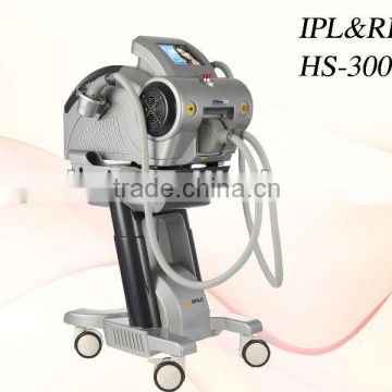 Age Spot Removal ISO Approved Beauty Machine 1600w E Light Beauty Equipment With Ipl Photo Facial And Monopolar Rf Skin Care System 560-1200nm