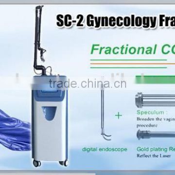 USA rf tube Co2 fractional medical laser therapy for scar removal, vaginal tightening