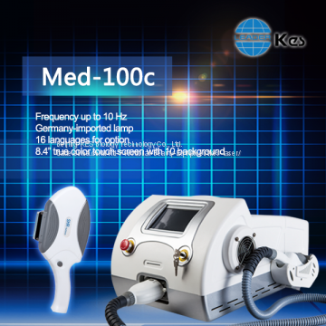 Med-100c hot sell portable ultrasonic beauty care machine body hair removal