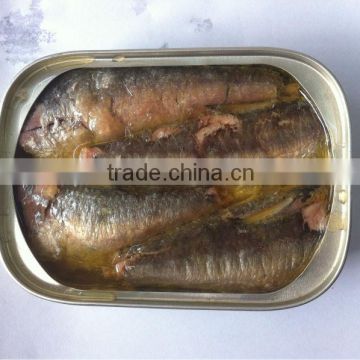 Canned sardine