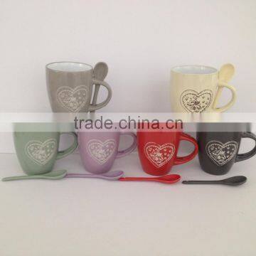 Porcelain glazed cups, creative mug,many designs for mugs with color box