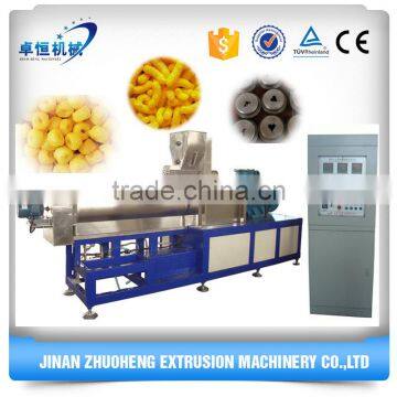 Automatic Electric Puffed Corn Snacks Food Extruder Machine