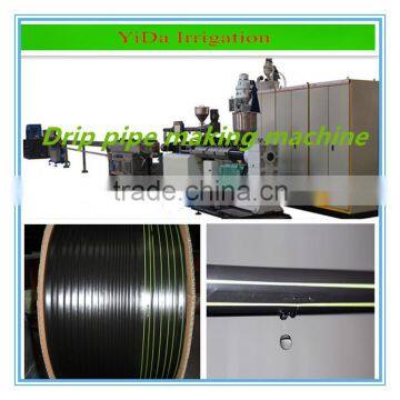 Water saving plastic pipe making machine