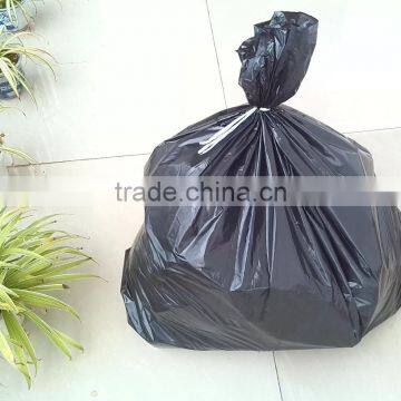 LDPE black trash bag