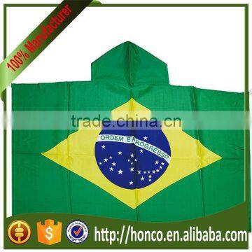 foodball fans brazil body flag