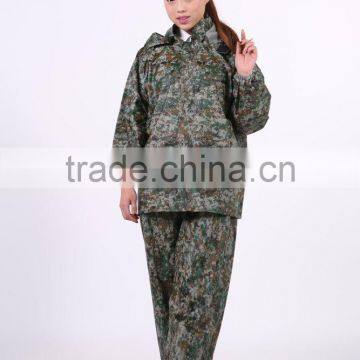 OEM Factory Cheap Waterproof Breathable Pvc Rain Gear Suit photo-4