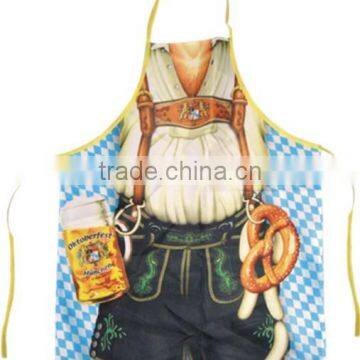 Factory Direct Sale Funny Colorful Sublimation Printing Polyester Naked Sexy Audlt Cooking Apron Patterns photo-3