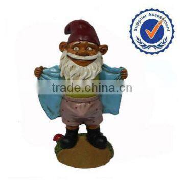 Funny Handmade Statue Decorative Garden Gnome Figurine