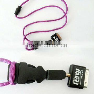 eco-friendly, azo free iphone lanyard