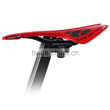 Front Seat Mat Cycling King Bicycle MTB Bike Durable 3K Full Carbon Seat Saddle For Mountain Bikes Road Bicycles 3 Colors photo-6